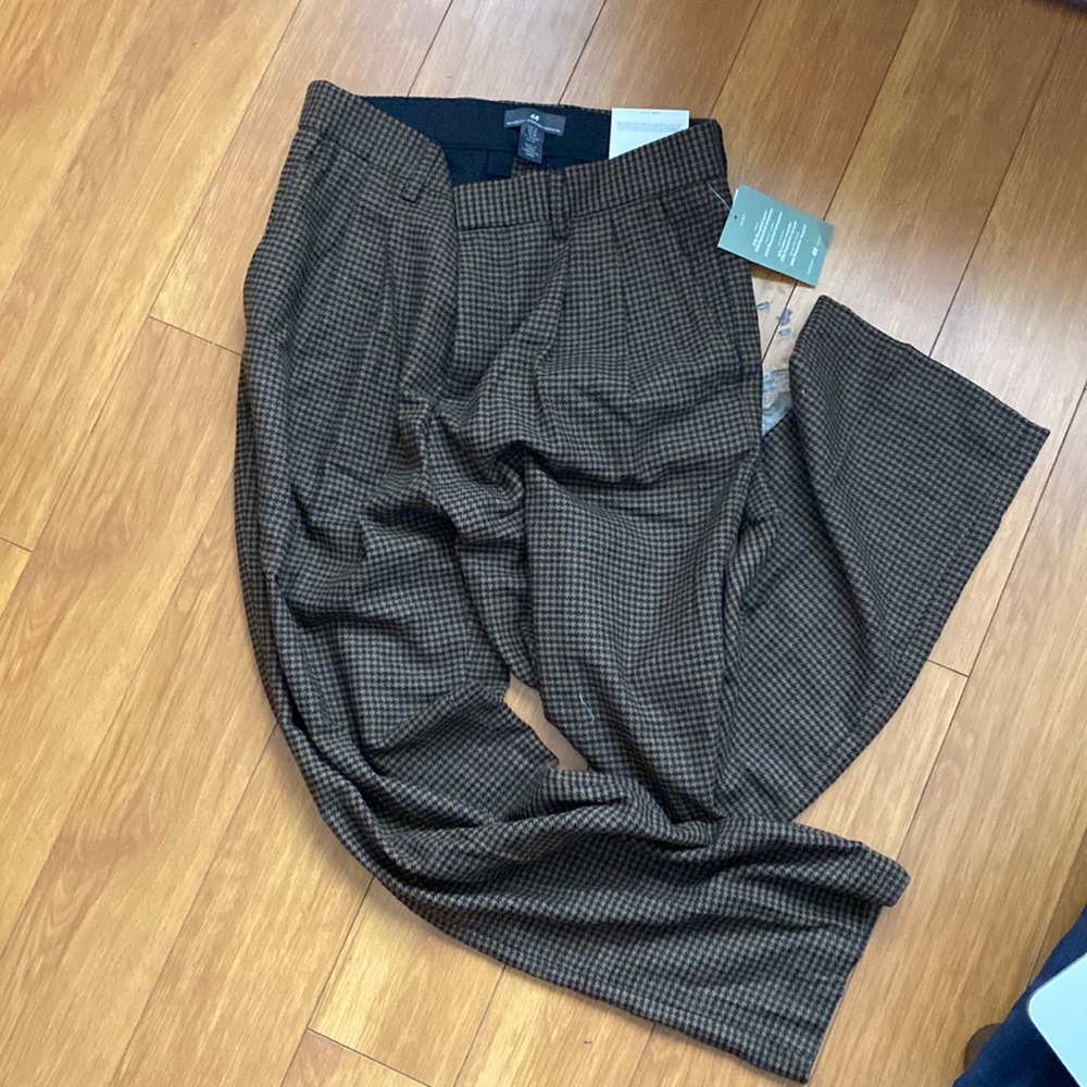 Relaxed Fit H&M Checkered Pants